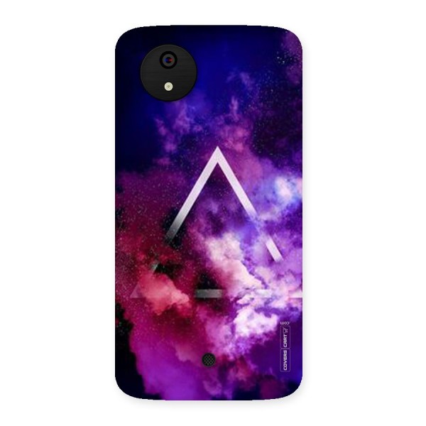 Galaxy Smoke Hues Back Case for Micromax Canvas A1