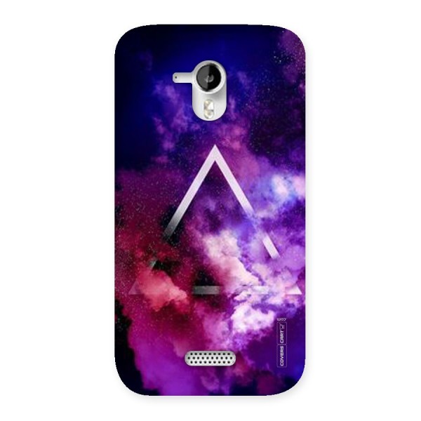 Galaxy Smoke Hues Back Case for Micromax Canvas HD A116
