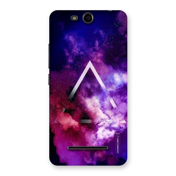 Galaxy Smoke Hues Back Case for Micromax Canvas Juice 3 Q392