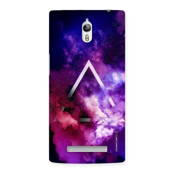 Galaxy Smoke Hues Back Case for Oppo Find 7