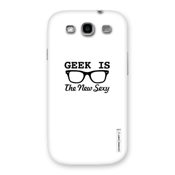 Geek Is The New Sexy Back Case for Galaxy S3 Neo