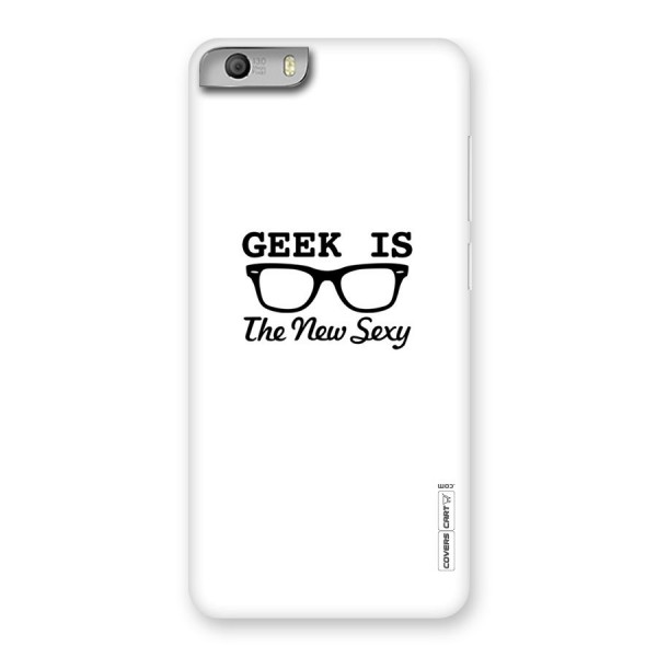 Geek Is The New Sexy Back Case for Micromax Canvas Knight 2
