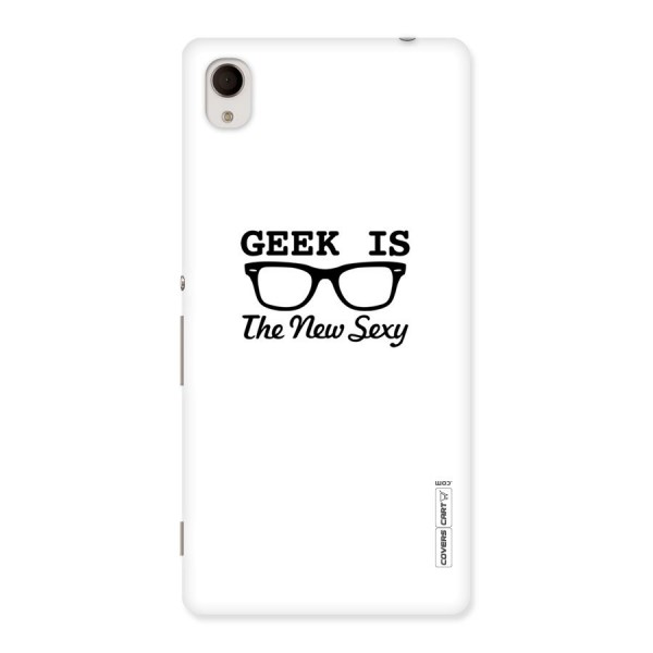 Geek Is The New Sexy Back Case for Sony Xperia M4
