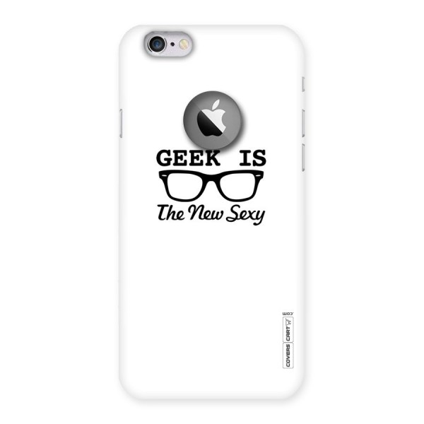 Geek Is The New Sexy Back Case for iPhone 6 Logo Cut