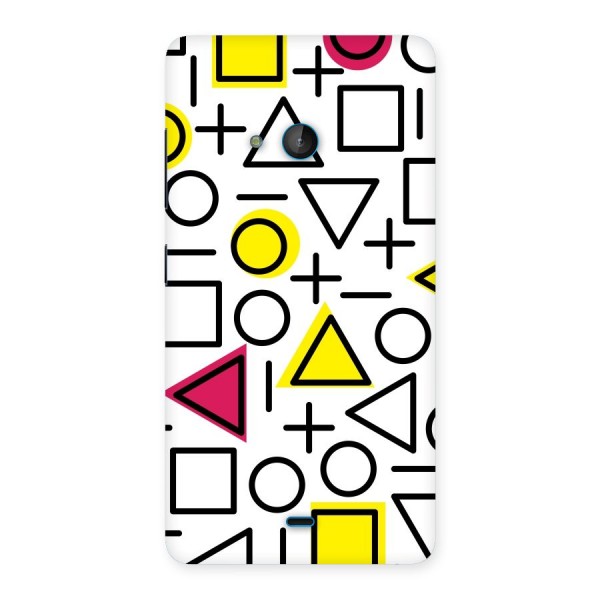 Geometry Pattern Back Case for Lumia 540