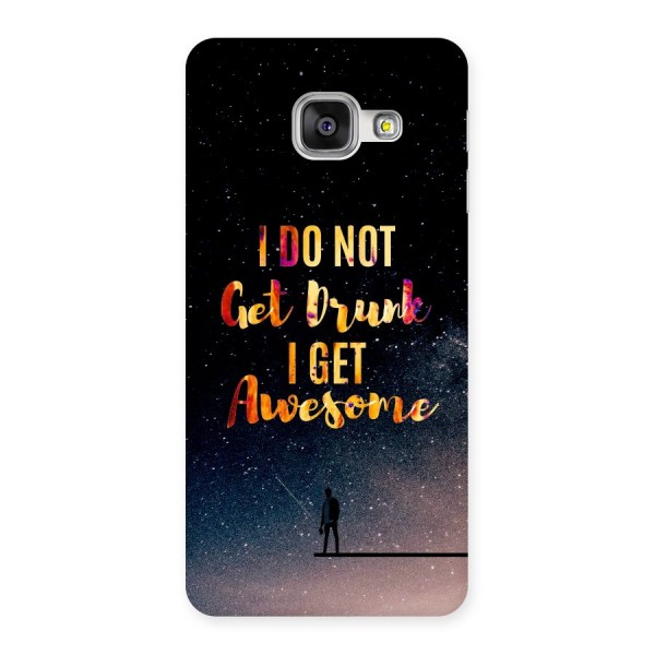Get Awesome Back Case for Galaxy A3 2016