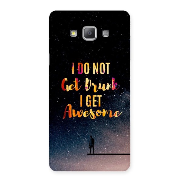 Get Awesome Back Case for Galaxy A7