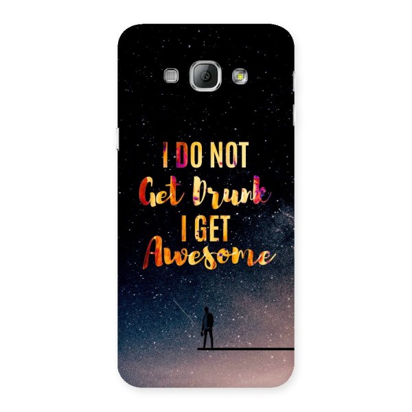 Get Awesome Back Case for Galaxy A8