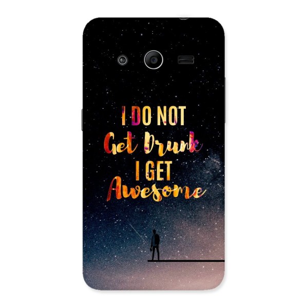 Get Awesome Back Case for Galaxy Core 2