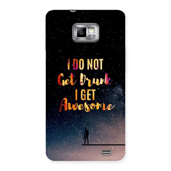 Get Awesome Back Case for Galaxy S2