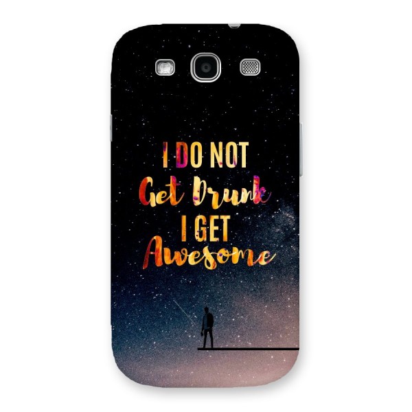 Get Awesome Back Case for Galaxy S3