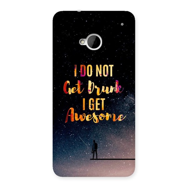 Get Awesome Back Case for HTC One M7