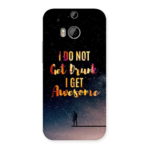 Get Awesome Back Case for HTC One M8