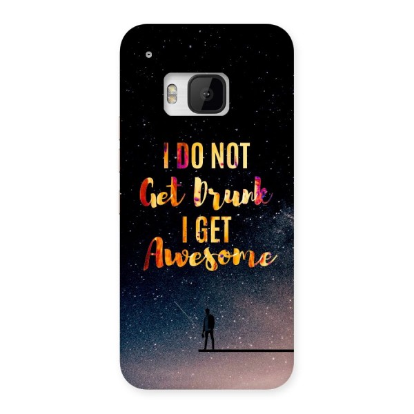 Get Awesome Back Case for HTC One M9