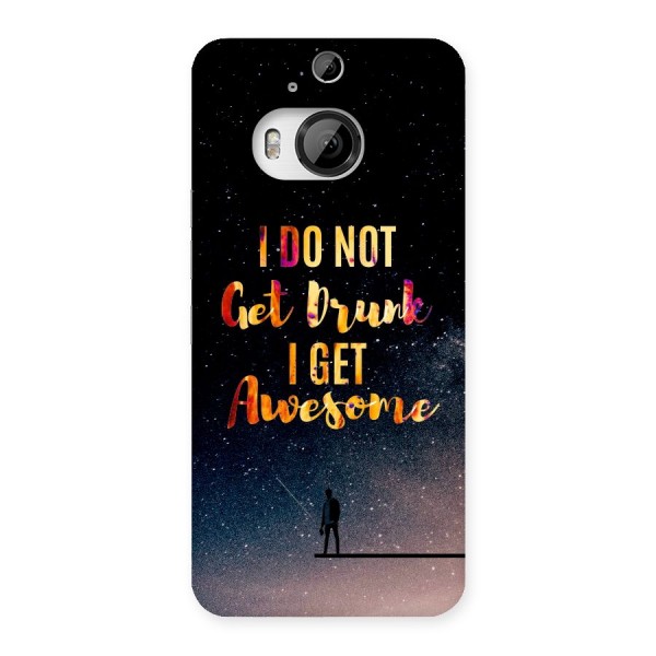 Get Awesome Back Case for HTC One M9 Plus