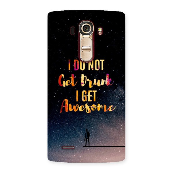 Get Awesome Back Case for LG G4
