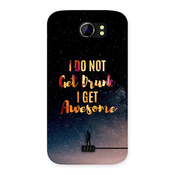 Get Awesome Back Case for Micromax Canvas 2 A110