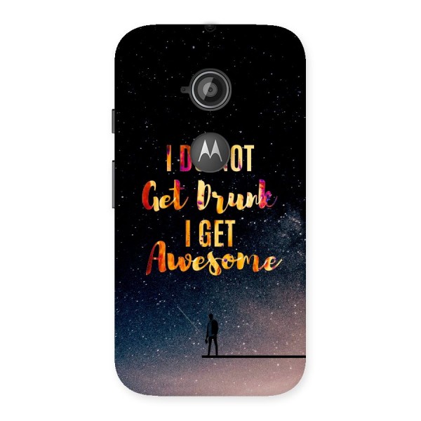 Get Awesome Back Case for Moto E 2nd Gen
