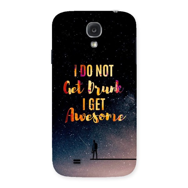 Get Awesome Back Case for Samsung Galaxy S4
