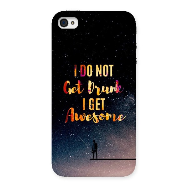 Get Awesome Back Case for iPhone 4 4s