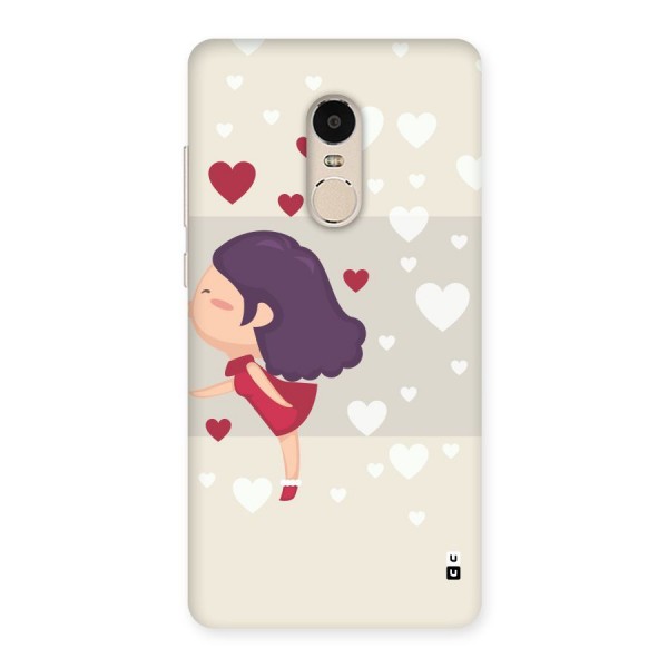 Girl in Love Back Case for Xiaomi Redmi Note 4
