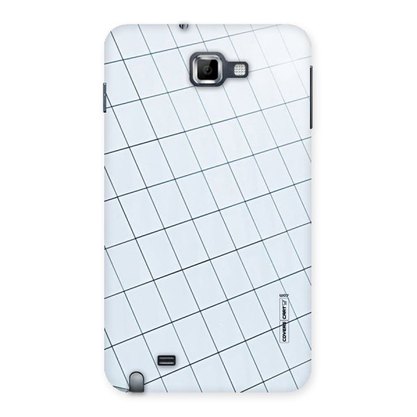Glass Square Wall Back Case for Galaxy Note