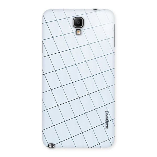 Glass Square Wall Back Case for Galaxy Note 3 Neo