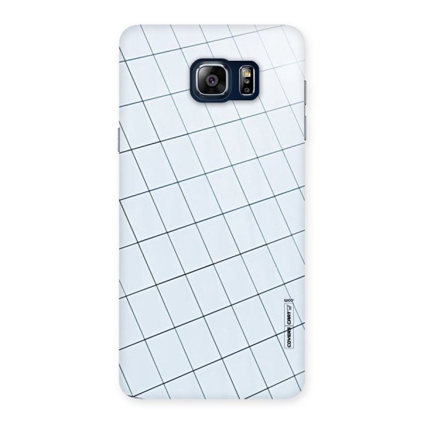 Glass Square Wall Back Case for Galaxy Note 5