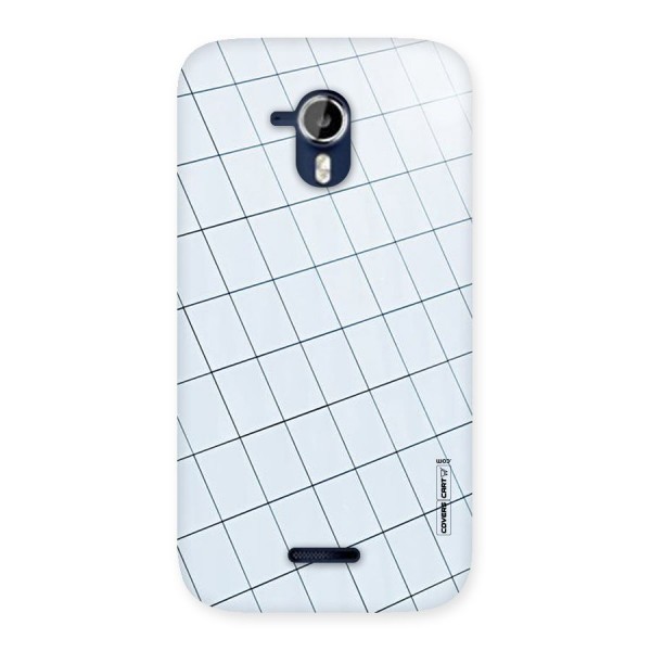 Glass Square Wall Back Case for Micromax Canvas Magnus A117