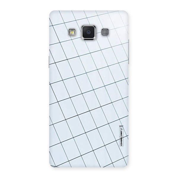 Glass Square Wall Back Case for Samsung Galaxy A5