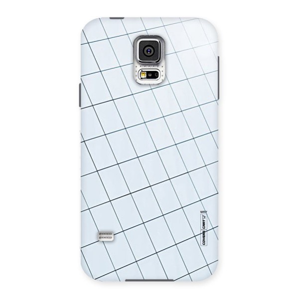 Glass Square Wall Back Case for Samsung Galaxy S5