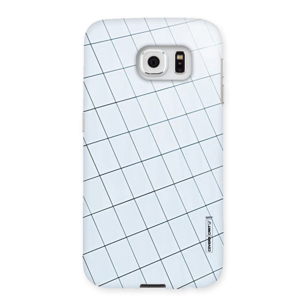 Glass Square Wall Back Case for Samsung Galaxy S6