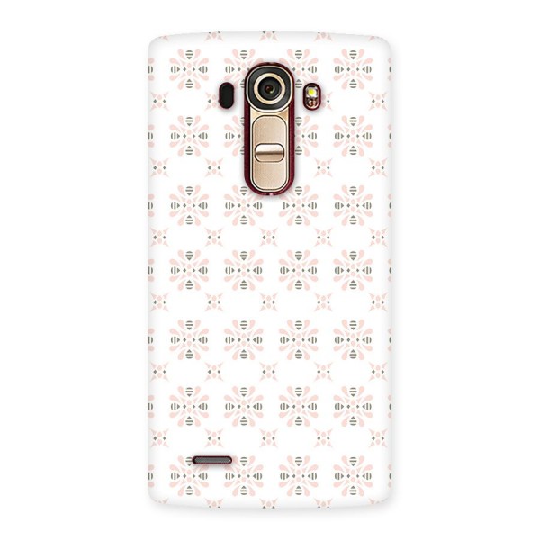 Pink Floral Pattern Back Case for LG G4