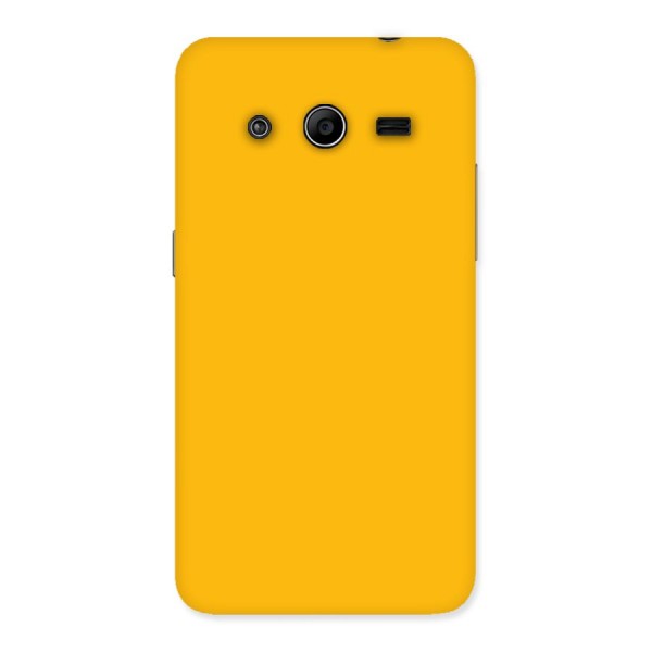 Gold Yellow Back Case for Galaxy Core 2