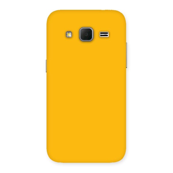 Gold Yellow Back Case for Galaxy Core Prime
