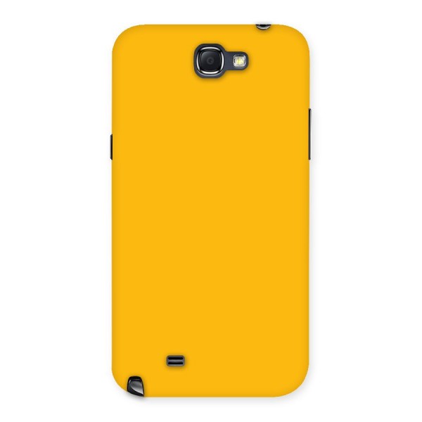 Gold Yellow Back Case for Galaxy Note 2