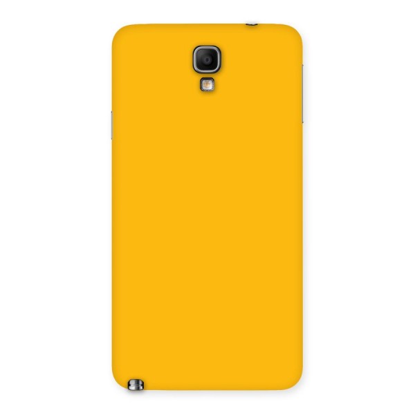 Gold Yellow Back Case for Galaxy Note 3 Neo