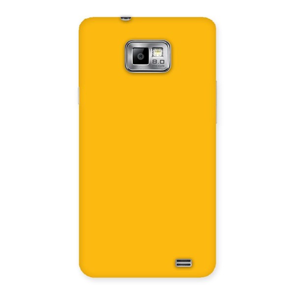 Gold Yellow Back Case for Galaxy S2