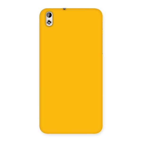 Gold Yellow Back Case for HTC Desire 816