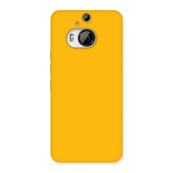 Gold Yellow Back Case for HTC One M9 Plus