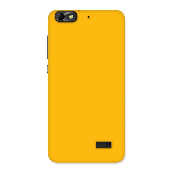 Gold Yellow Back Case for Honor 4C