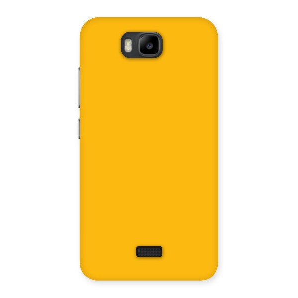Gold Yellow Back Case for Honor Bee