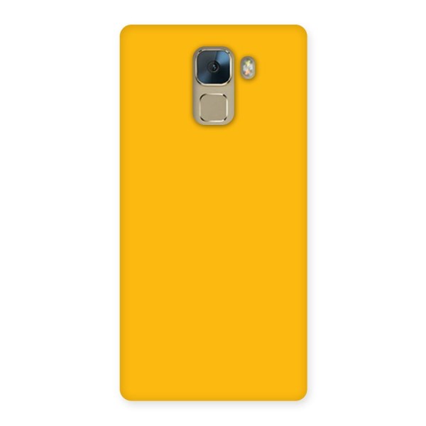 Gold Yellow Back Case for Huawei Honor 7