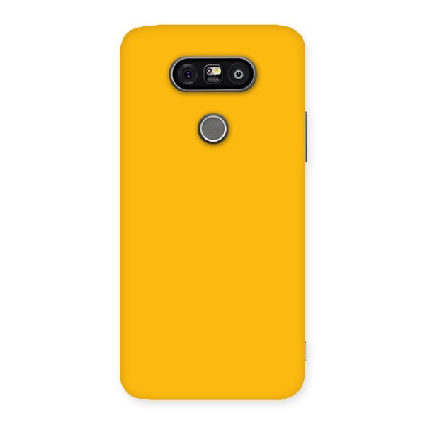 Gold Yellow Back Case for LG G5