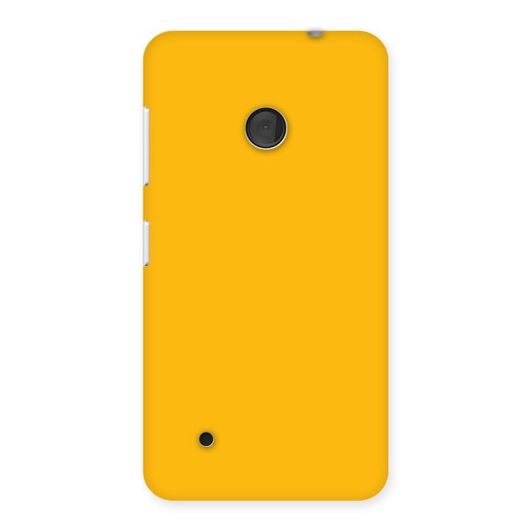 Gold Yellow Back Case for Lumia 530