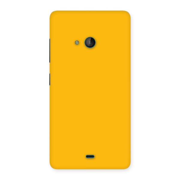 Gold Yellow Back Case for Lumia 540