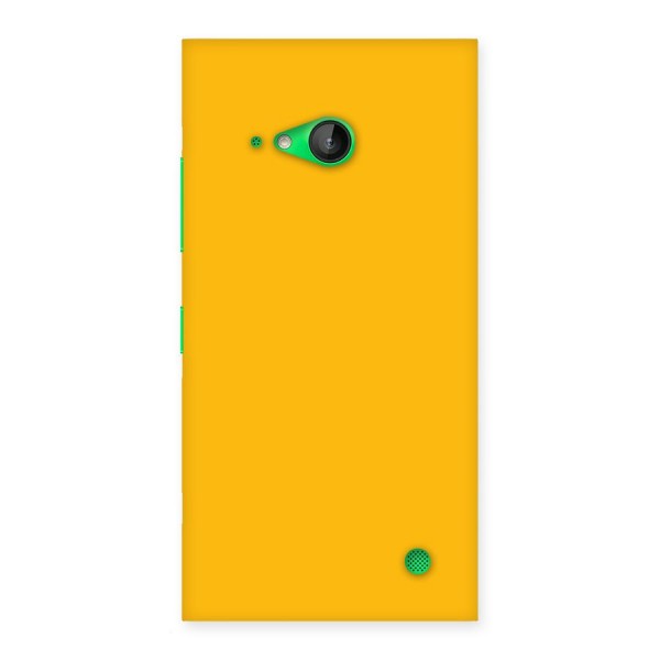 Gold Yellow Back Case for Lumia 730