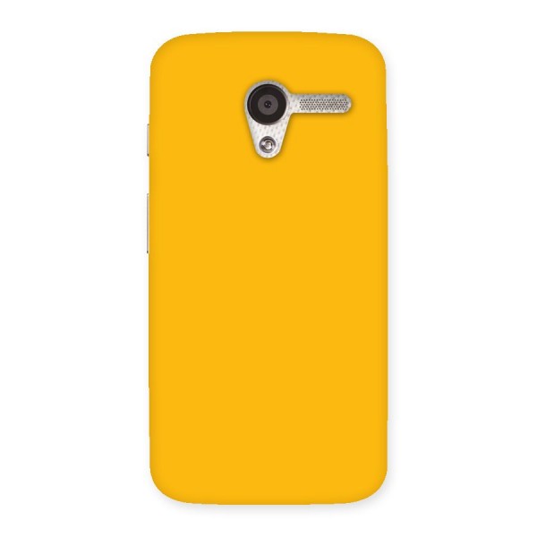 Gold Yellow Back Case for Moto X
