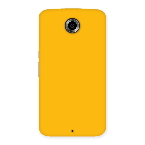 Gold Yellow Back Case for Nexsus 6