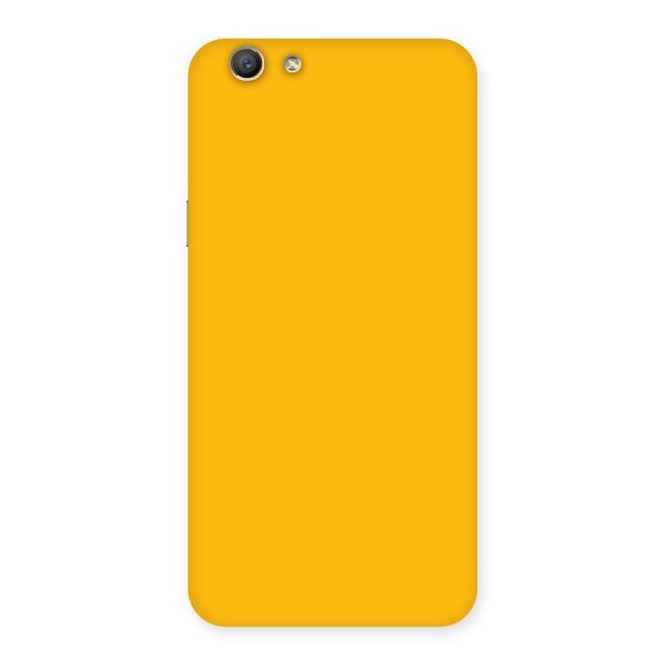 Gold Yellow Back Case for Oppo F1s